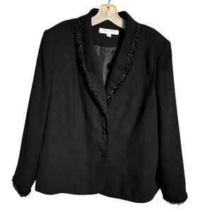 Morgan Miller Black Dressy‎ Suit Jacket